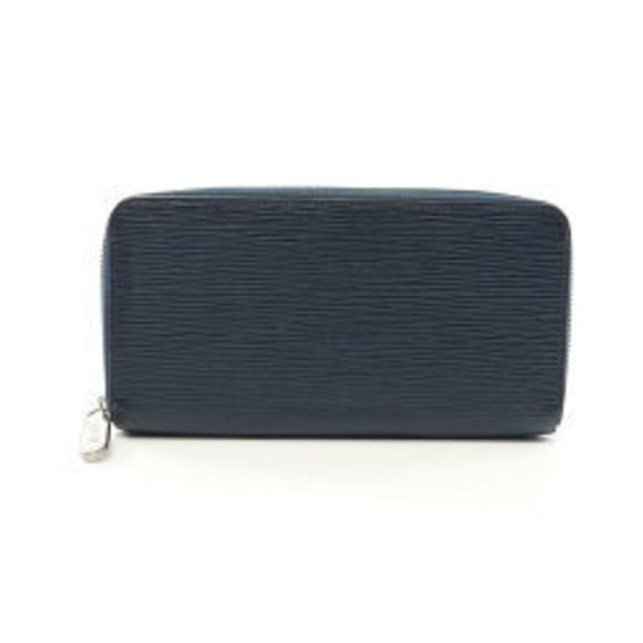 Louis Vuitton Zippy Wallet Long Leather Epi Navy Blue - Picture 1 of 8